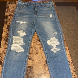 American Eagle HI-Rise Jegging Blue Jeans